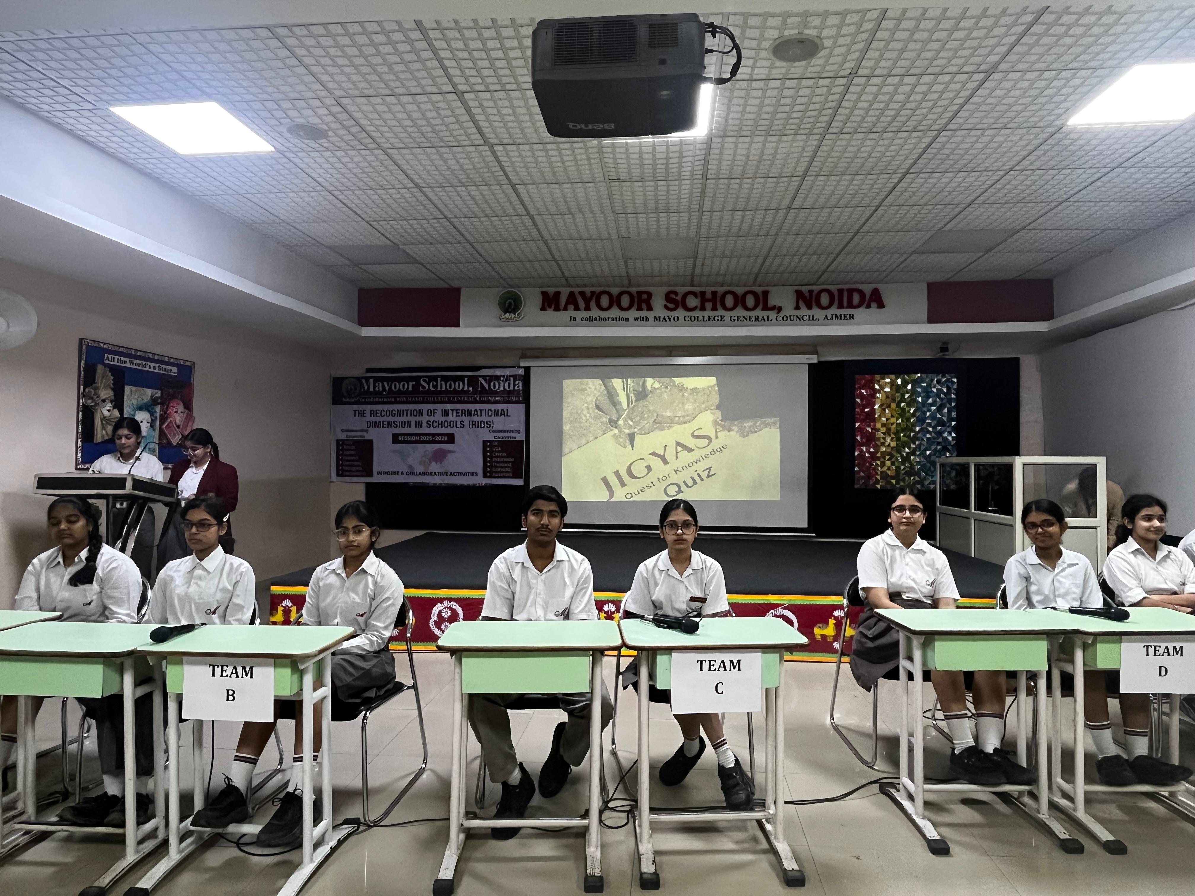 The Quest for Knowledge: 'Jigyasa 2.0' Inter-House Social Science Quiz